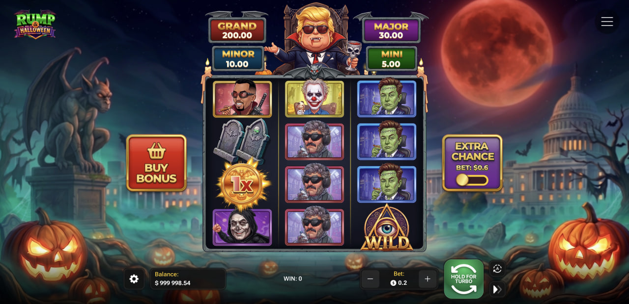 Rump And Halloween avis arnaque casino jeu démo : grille, quatre jackpots, Buy Bonus et Extra Chance